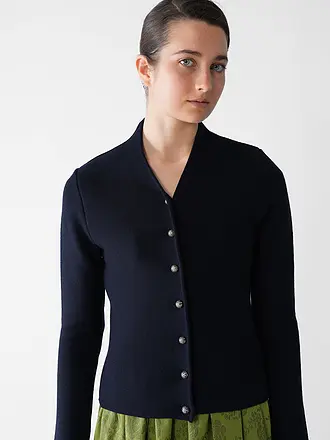 GOTTSEIDANK | Gilet traditionnel ANNA coupe slim | blau